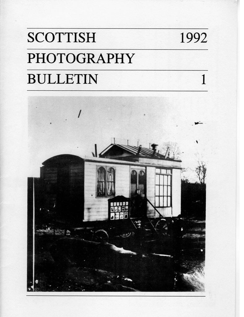 Scottish Photography Bulletin, 1992 Number 1