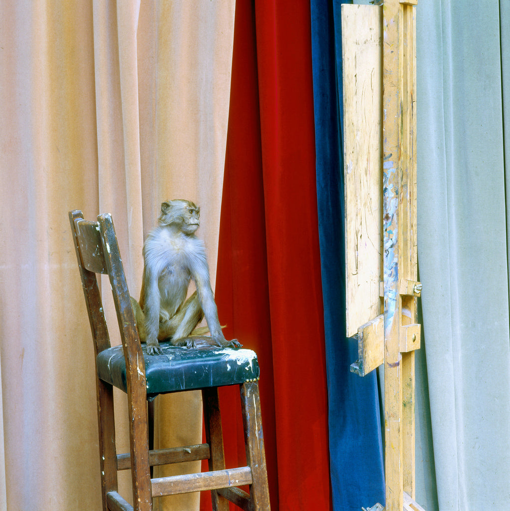 Painting after Nature/ Life Room/ Academies photographic print by Karen Knorr 