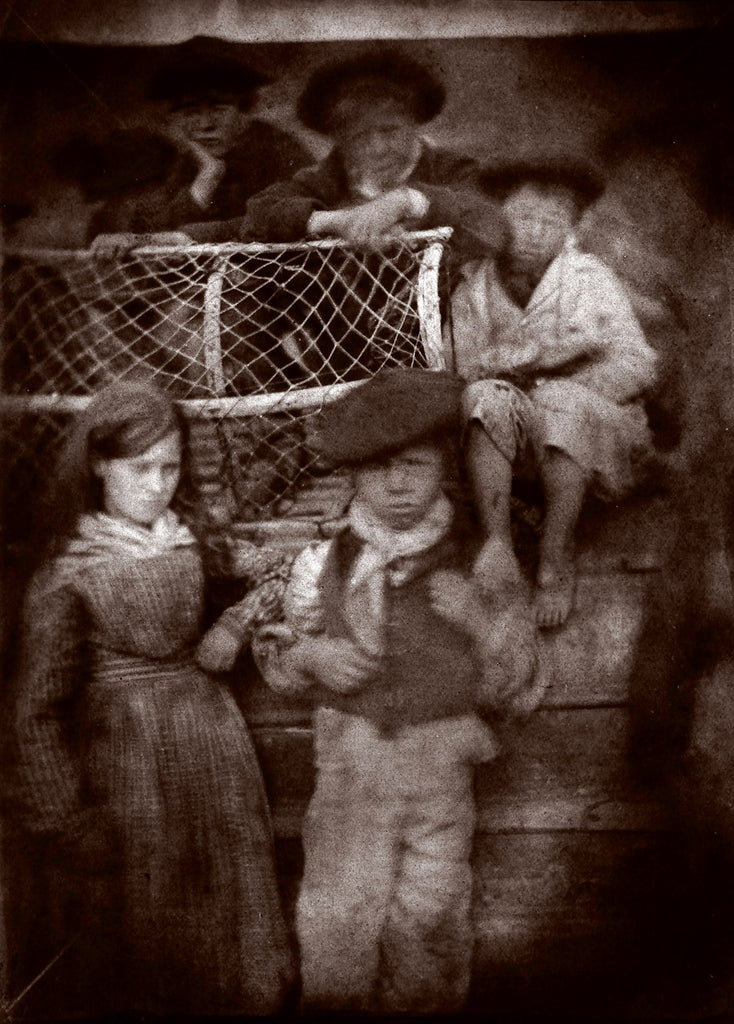 Hill & Adamson Newhaven Children photograph print